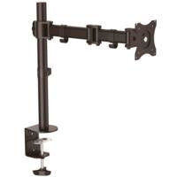 SOPORTE DE ESCRITORIO PARA UN MONITOR - BRAZO ARTICULADO PARA MONTAJE DE PANTALLAS DE HASTA 27 PULGADAS - MONTAJE VESA DE ACERO - NEGRO - STARTECH.COM MOD. ARMPIVOTB