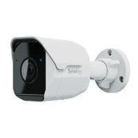 CAMARA IP SYNOLOGY BC500 TIPO BALA 5 MP IR DE 30 M LENTE 2.8MM DIA Y NOCHE, IP67 POE H.265, RANURA MICROSD, INCLUYE LICENCIA VITALICIA PARA SURVEILLANCE STATIONCOMPRA MNIMA MULTIPLOS DE 10 PIEZAS