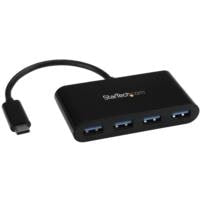 HUB USB 3.0 DE 4 PUERTOS - USB-C A 4X USB-A ALIMENTADO POR EL BUS - CONVERSOR DE USB C A USB CONVENCIONAL - STARTECH.COM MOD. HB30C4AB