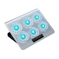 Base Enfriadora Acteck para Laptop 16 Froost Max BE480 6x Ventiladores 15mm/7Niv Negro