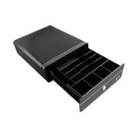 CAJON DE DINERO 3NSTAR CD205, NEGRO, COMPARTIMIENTOS 4 BILLETES,  4 MONEDAS