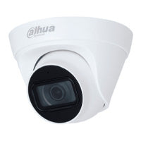 Cámara IP Dahua Domo 2MP Lente de 2.8mm 102° de Apertura Micrófono Integrado IR de 30m IP67 PoE DWDR