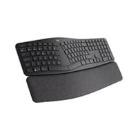 Teclado Logitech Ergo K860 Partido Inalámbrico Español Color Negro