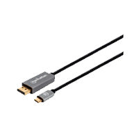Manhattan USB-C to DisplayPort-M 8K@60Hz Adapter Cable 3m Black