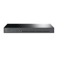 SWITCH TP-LINK SX3016F OMADA ADMINISTRABLE DE 16 PUERTOS 10GE SFP L2