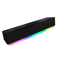 BOCINA GAMER BALAM RUSH GLIMM BAR BG585 / USB / BLUETOOTH - CONEXION AUX. 3.5 MM / SONIDO ESTEREO / 10 W / RECARGABLE / ILUMINACION RGB / NEGRO / BR-936958