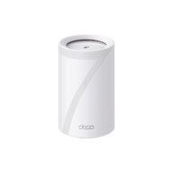 ROUTER INALÁMBRICO MESH INTERIOR PARA HOGAR | TP-LINK | DECO BE65(1-PACK) | TRIPLE BANDA WI-FI 7 BE9300 MBPS | 2 PUERTO 2.5 GIGABIT WAN/LAN | 4 ANTENAS INTERNAS | OPERACIÓN MULTI-LINK MLO