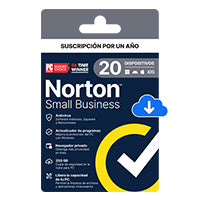 ESD NORTON SMALL BUSINESS / 20 DISPOSITIVOS / 1 AÑO - DESCARGA DIGITAL (NO SERVER)