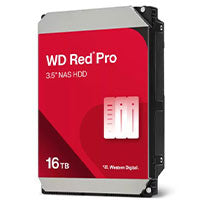 DISCO DURO INTERNO WD RED PRO 16TB 3.5 ESCRITORIO SATA3 6GB/S 512MB 7200RPM 24X7 HOTPLUG NAS 1-24 BAHIAS WD161KFGX