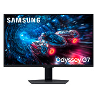 Samsung Odyssey G7 27" LCD 3840x2160 4K Ultra HD G-Sync FreeSync 360Hz HDMI DisplayPort Black Gaming Monitor