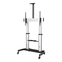 SOPORTE MOVIL PARA TV - CARRO UNIVERSAL DE ALTA RESISTENCIA PARA TV DE 60-100 - STAND CON RUEDAS Y ALTURA AJUSTABLE - STARTECH.COM MOD. STNDMTV100
