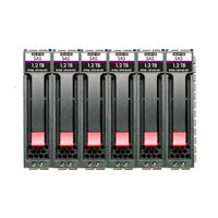 PAQUETE DE DISCO DURO HPE MSA 10.8TB SAS 10K SFF 6PK HDD BDL  (6 X 1.8 GB)