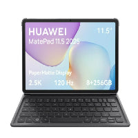 HUAWEI MATEPAD 11.5, PROCESADOR KIRIN T82B, OCTA-CORE , RAM 8GB, DISCO DURO 128GB, PANTALLA 11.5IN, SISTEMA OPERATIVO HARMONYOS 4.3, CMARA FRONTAL 8MP, / TECLADO DE REGALO