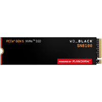 UNIDAD DE ESTADO SOLIDO SSD INTERNO WD BLACK SN8100 1TB M.2 2280 NVME PCIE GEN5 LECT.14900MB/S ESCRIT.11000MB/S WDS100T1X0M-00CMT0