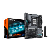 TARJETA MADRE GIGABYTE B860 EAGLE WIFI6E / SOCKET LGA 1851 INTEL ULTRA / DDR5 9066 MT/S / WIFI 6E / BT 5.3 / PCIE 5.0 / ATX