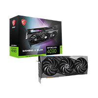 TARJETA DE VIDEO MSI NVIDIA GEFORCE RTX 4090 GAMING SLIM PCIE X16 4.0/24GB/GDDR6X/ESTANDAR/HDMI/3XDP/GAMA ALTA/GAMER
