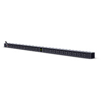 PDU MEDIDO CYBERPOWER (PDU20MVT20F) 100-120VAC, 20A (16A DERATED), MONITOREO DE CARGA LOCAL POR LED, MONTAJE VERTICAL (0U), 20 NEMA 5-20R, ENTRADA NEMA L5-20P, GABINETE METÁLICO DE GRADO INDUSTRIAL,
