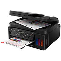 Canon Pixma G7010 Color Continuous Ink 4-in-1 Multifunction Printer Wi-Fi/ADF/Ethernet/Wireless Direct