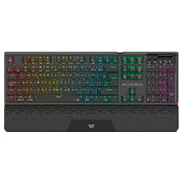 TECLADO GAMER BALAM RUSH DOMINATE EXPERT GK979I / DUAL RECARGABLE / USB C - BT DONGLE / MULTIDISPOSITIVOS / RGB / 105 TECLAS / ESPAÑOL / ERGONOMICO / MECANICO / WIN- IOS - ANDROID / NEGRO / BR-940382