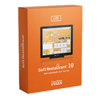 SOFT RESTAURANT LICENCIA VERSION 10 LITE DE RENTA MENSUAL 2 NODOS (SOLO RENOVACION)