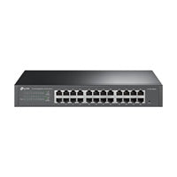 SWITCH INTELIGENTE TP-LINK NO ADMINISTRABLE 24 PUERTOS RJ45 10/100/1000MBPS