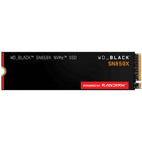 UNIDAD DE ESTADO SOLIDO SSD INTERNO WD BLACK SN850X 1TB M.2 2280 NVME PCIE GEN4 X4 LECT.7300MB/S ESCRIT.6300MB/S DISIPADOR WDS100T2XHE