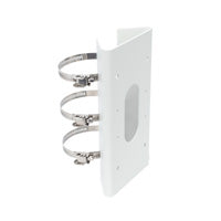 MONTAJE VERTICAL PARA POSTE HIKVISION DS-1475ZJ-Y MATERIAL DE ACERO INOXIDABLE