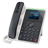 Poly Telefono IP Edge E100 y habilitado para PoE