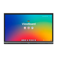 MONITOR INTERACTIVO VIEWSONIC 55 PULGADAS IFP5551, TOUCH, 4K 3840 X 2160, MICROFONO INTEGRADO, HDMI2.1, SALIDA HDMI, MODULO WIFI INCLUIDO, USB-C, USB A Y B, ANDROID 14 EDLA, RANURA OPS, ETHERNET, RS2