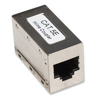 Cople Intellinet Cat5e RJ45 Modular Metálico UTP FTP 8P8C H-H Color Plateado