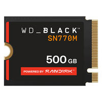 Unidad De Estado Solido SSD Interno Black SN770M 500GB M.2 2230 PCIe 4.0 NVMe Lect 5000/4000 MBs Alto Rendimiento