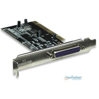 Tarjeta PCI Manhattan Puerto Paralelo Externo DB25