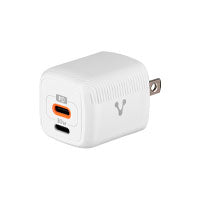 CARGADOR PARA PARED / VORAGO  /  AU-355  /   CARGA RAPIDA /  3.0 A 1 USB-C / 30W /  BLANCO