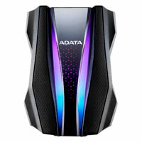 DISCO DURO EXTERNO ADATA HD770G 2TB PORTATIL 2.5 USB 3.2 WINDOWS MAC LINUX CONTRAGOLPES GAMING RGB COLOR NEGRO AHD770G-2TU32G1-CBK