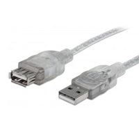 Manhattan USB 2.0 High-Speed Cable 1.8m Silver