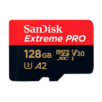 Memoria Flash SanDisk Extreme Pro 128GB MicroSDXC UHS-I Clase 10 con Adaptador