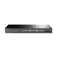 Switch Omada by TP-Link 28-Port PoE Gigabit Smart Switch with 4 SFP Slots 24× Gigabit PoE Ports 4× Gigabit SFP Slo