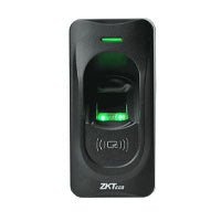 LECTOR ESCLAVO ZKTECO FR1200 DE HUELLA Y TARJETAS ID 125 KHZ, INTERIOR, EXTERIOR, CONEXIóN RS485, INDICADOR DE ESTADO, REQUIERE PANEL SERIE INBIO