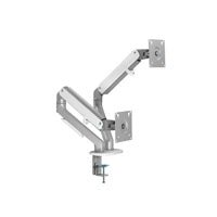 SOPORTE ACTECK ENFORCE MOTION SM626 / MONITOR 17 A 32 PULG / MAX 9 KG POR BRAZO / ARTICUILADO HIDRAULICO / ESCRITORIO / VESA / AJUSTE PARA MONITOR CURVO / INCLINACION Y GIRO AJUSTABLE / AC-936552