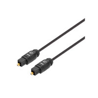 Manhattan Digital Optical Audio Toslink M-M 5m Cable, Black