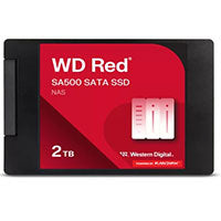UNIDAD DE ESTADO SOLIDO SSD INTERNO WD RED SA500 2TB 2.5 SATA3 6GB/S LECT.560MBS ESCRIT 520MBS 7MM NAS WDS200T2R0A