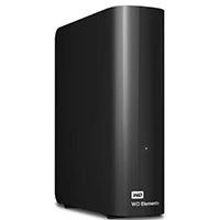 DISCO DURO EXTERNO WD ELEMENTS 12TB 3.5 ESCRITORIO USB3.0 NEGRO WINDOWS WDBWLG0120HBK-NESN