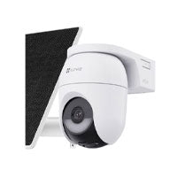 CS-CB8C (4MP) CÁMARA DOMO IP INALÁMBRICA TIPO PAN & TILT (ROTATORIA) + PANEL SOLAR, ALIMENTADA POR BATERÍA RECARGABLE Y COMPATIBLE CON PANEL SOLAR, DISEÑADA PARA USO EXTERIOR/INTERIOR.