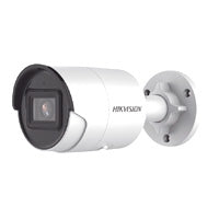 CAMARA BALA IP HIKVISION DS-2CD2043G2-I(U) 4 MEGAPIXEL / LENTE 2.8 MM / 40 MTS IR EXIR / EXTERIOR IP67 / WDR 120 DB / POE / MICRóFONO INTEGRADO / VIDEOANALITICOS (FILTRO DE FALSAS ALARMAS) / ULTRA BA