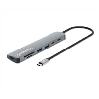 DOCKINGSTATIO/MANHATTAN/190442/DOCKING STATION USB-C 7 EN 1 CON HDMI 4K