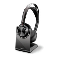 Audifonos Poly Voyager Focus 2 USB-C-C Headset +USB-C/A Adapter +Charging Stand