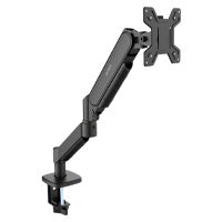 SOPORTE ACTECK ENFORCE MOTION SM717 / PARA MONITOR CON C-CLAMP, DE 13 A 32 PULG / MAX 9 KG / ADAPTADOR PARA ESCRITORIO / VESA 75X75 MM Y 100 X 100 MM / NEGRO / AC-944700