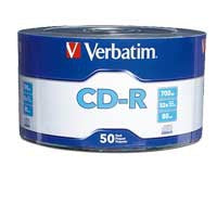VERBATIM CD-R 80MIN/700MB 52X 50-pack