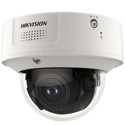Domo IP 8 Megapixel / Lente Mot. 8 a 32 mm /  DARKFIGHTER / WDR 120 dB / IK10 / IR 30 mts /  / Micrófono Integrado