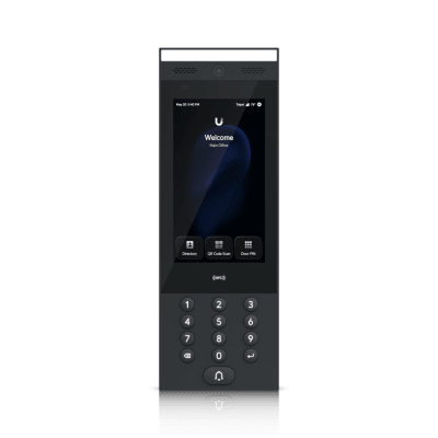 G3 Intercom Videoportero IP Interior/Exterior para Gestión de Accesos Residenciales y Comerciales, con Cámara Integrada, Pantalla Táctil de 7" y Soporte para NFC y Desbloqueo Móvil